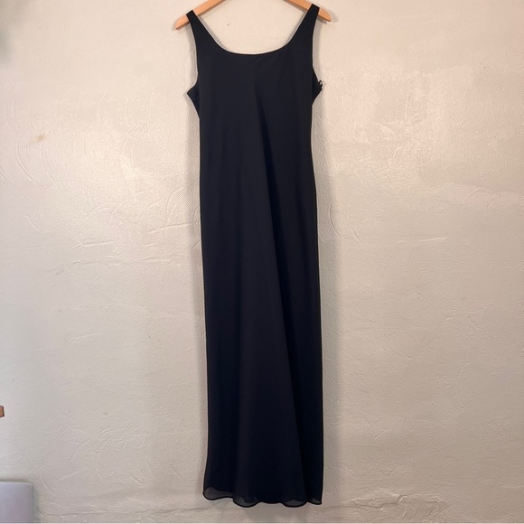 hampton nites Dresses & Skirts - Vintage Hampton Nites Black Maxi Dress